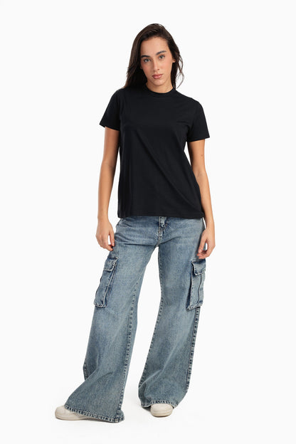 تي شيرت بأكمام قصيرة للاستخدام اليومي