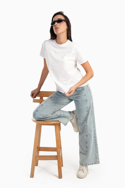 تي شيرت بأكمام قصيرة للاستخدام اليومي