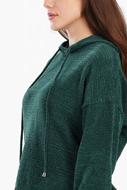 طقم بيجامة تريكو بغطاء للرأس