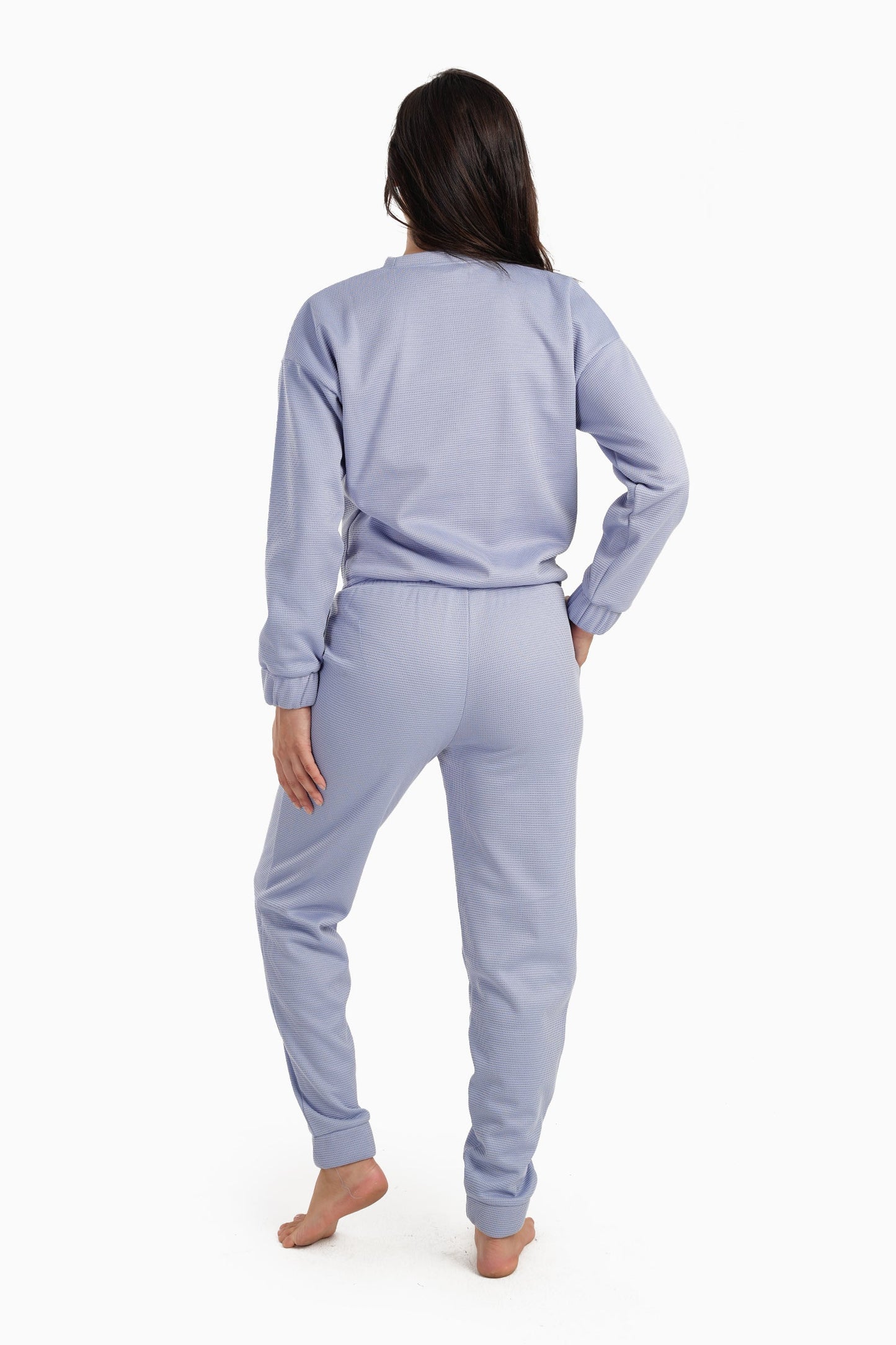 Carina Melton Long Sleeves Pyjama Set