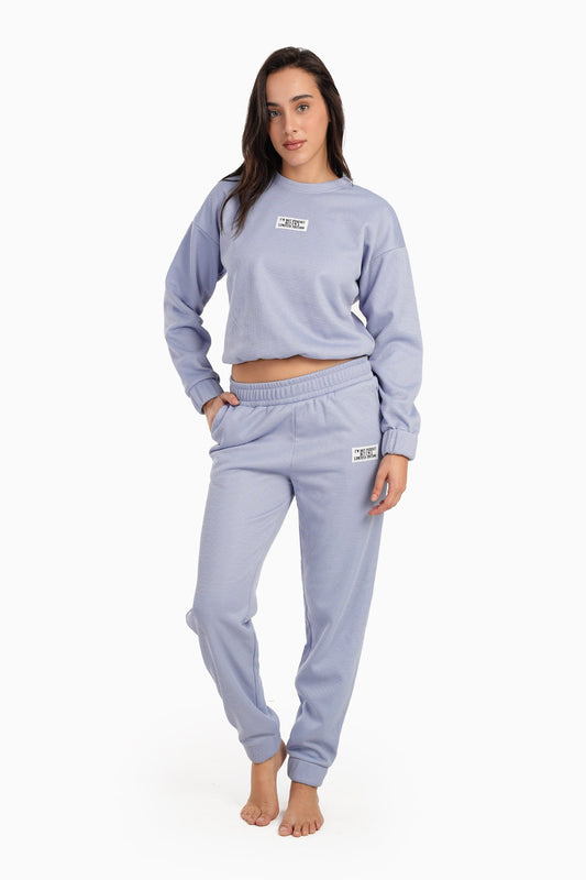 Carina Melton Long Sleeves Pyjama Set