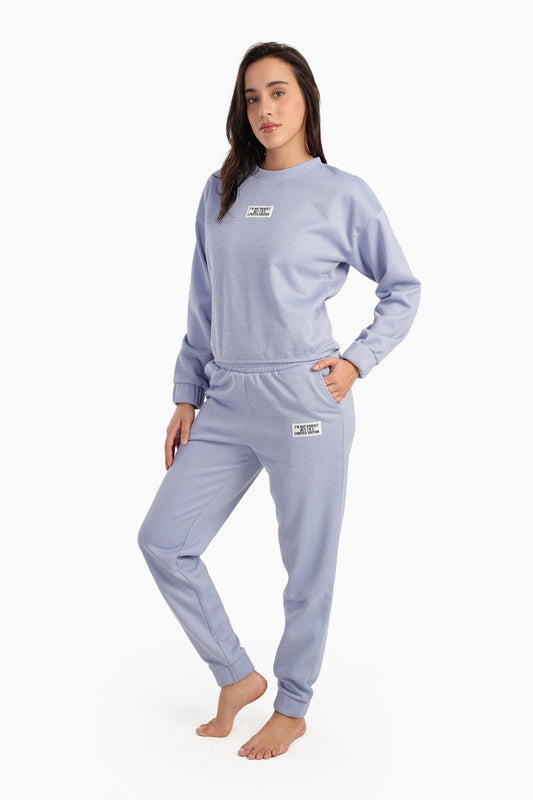 Carina Melton Long Sleeves Pyjama Set