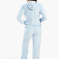 Light Blue Velvet Pyjama Set