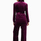 Carina 3 Pieces Velvet Pyjama Set