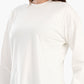 Dropped Shoulder Plain T-Shirt