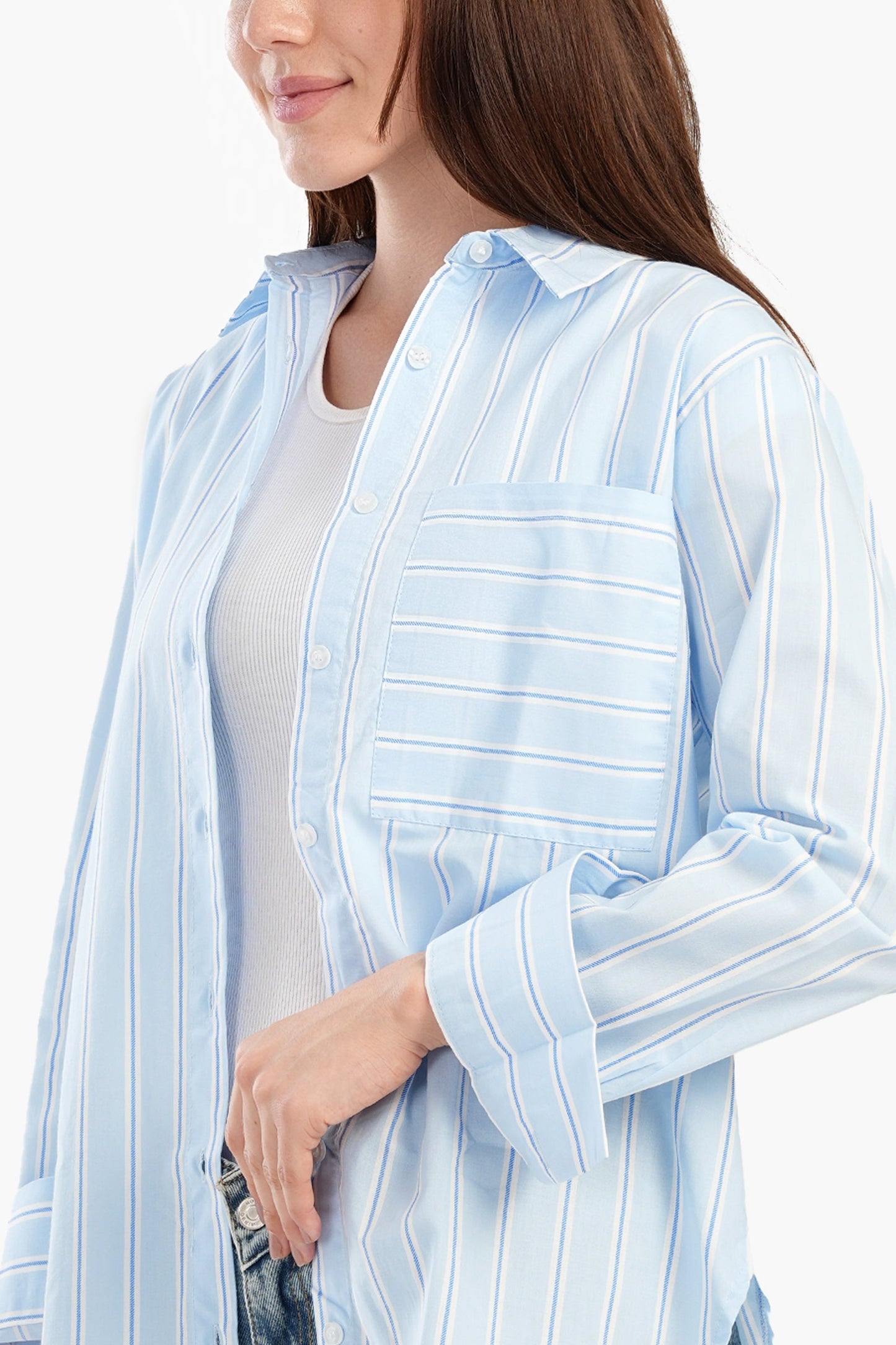 Timeless Striped Button-Down Shirt