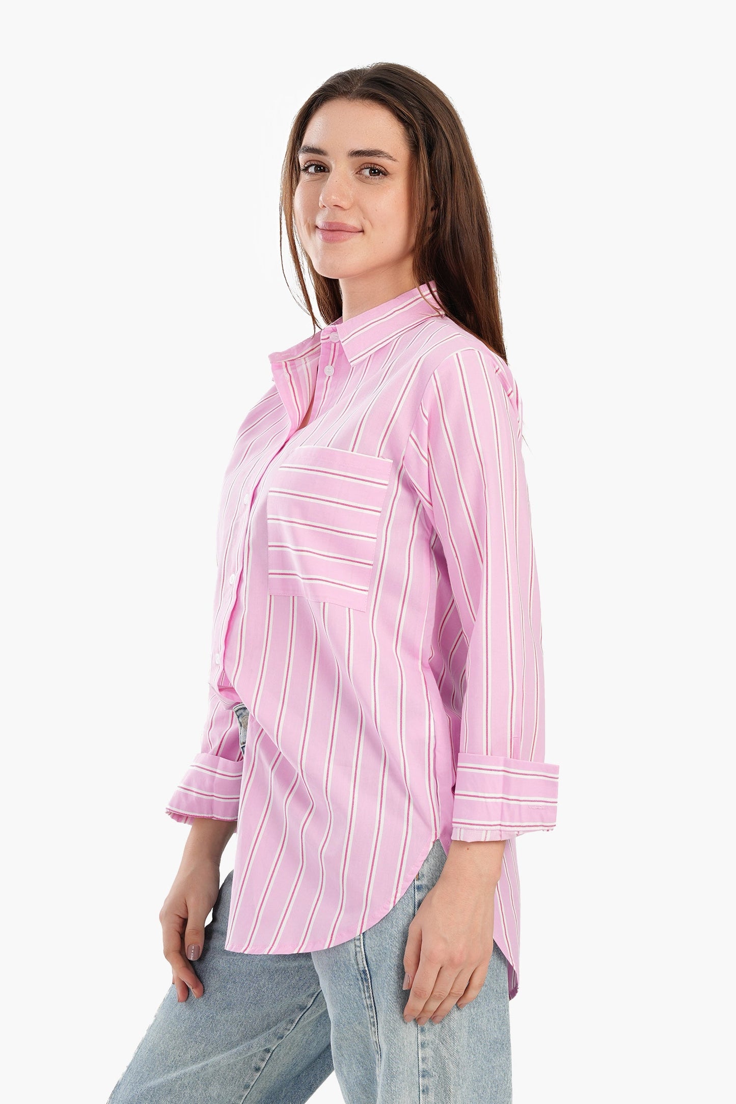 Timeless Striped Button-Down Shirt