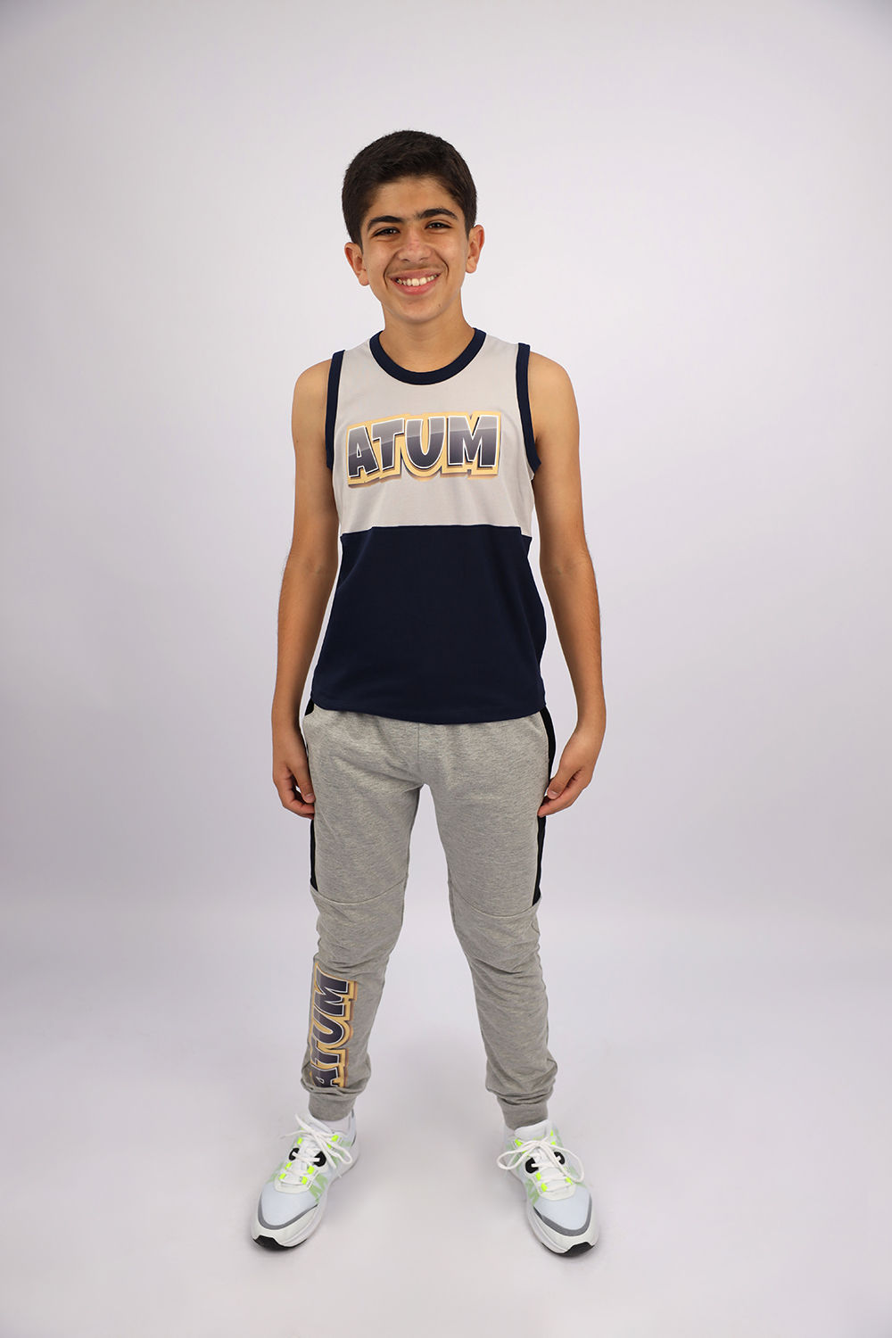 Atum Boy'S Wow Graphic Sweatpants