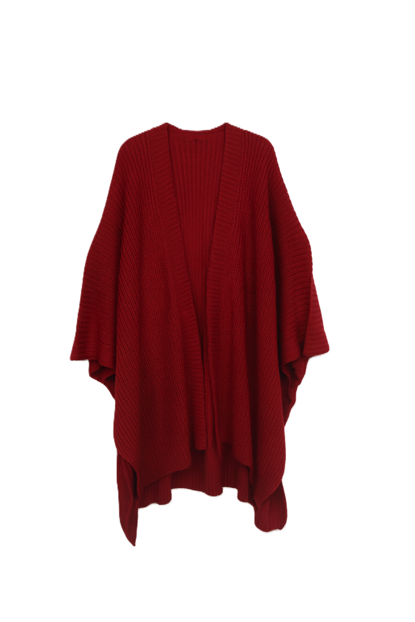 Knitted Loose Fit Poncho