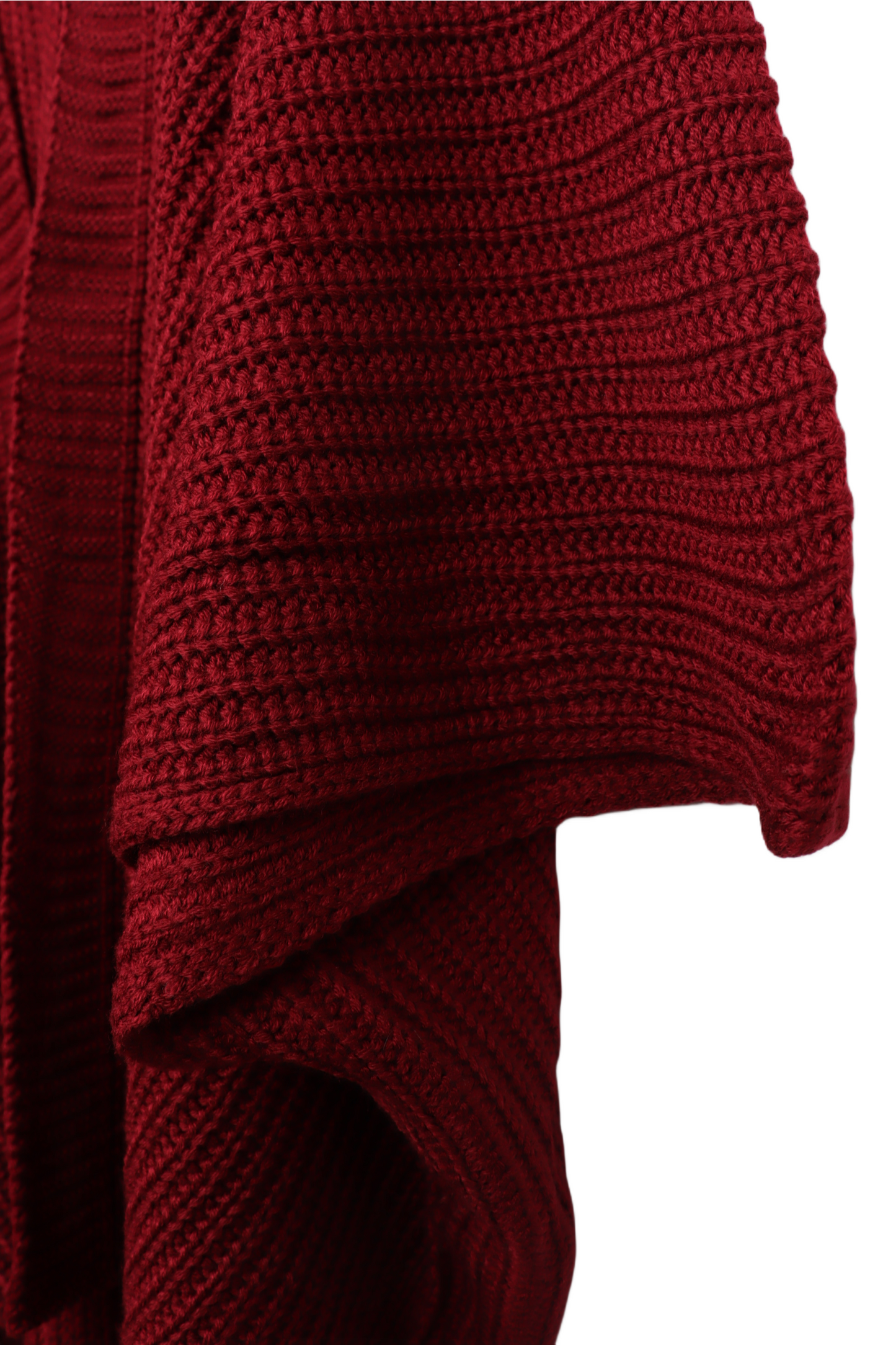 Knitted Loose Fit Poncho