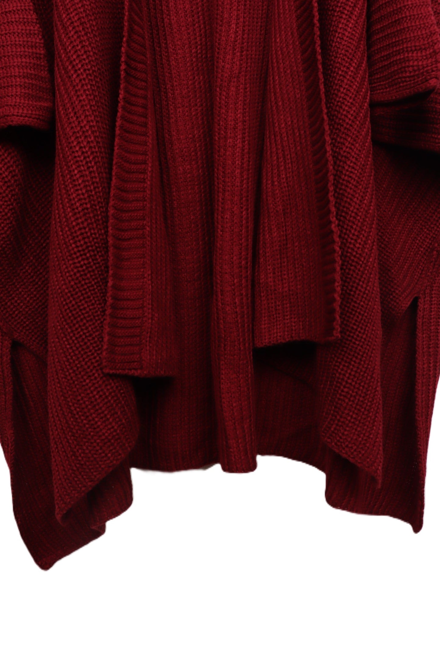 Knitted Loose Fit Poncho