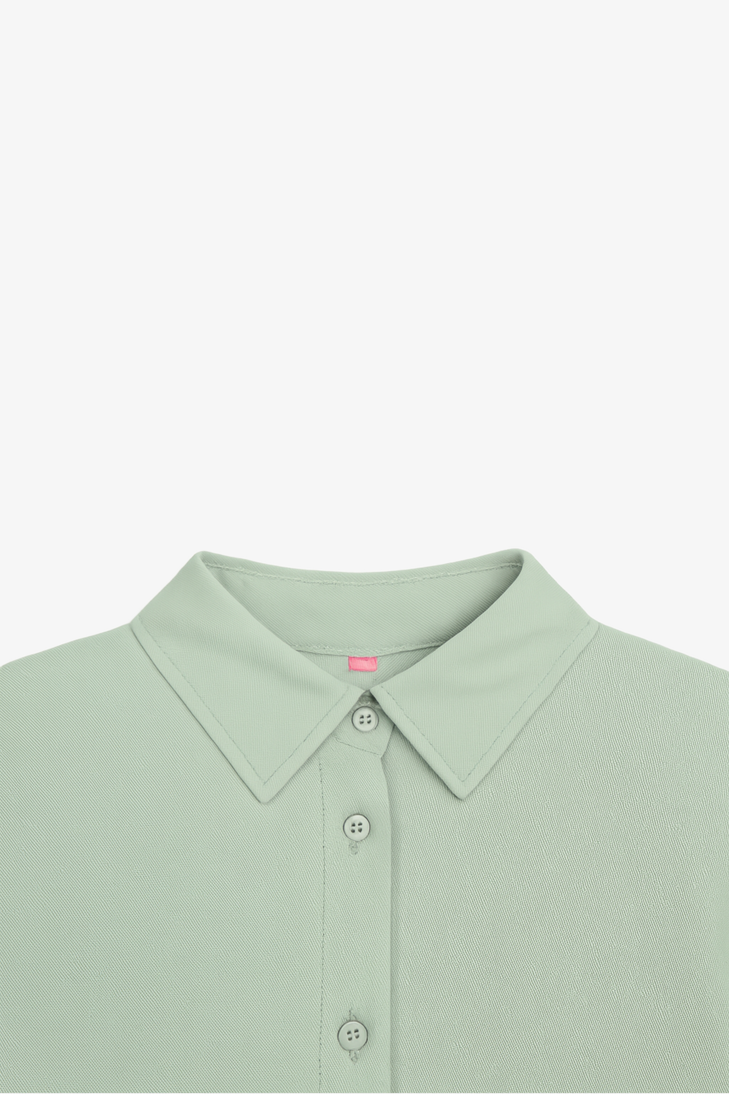 قميص أساسي ذو حافة مستديرة