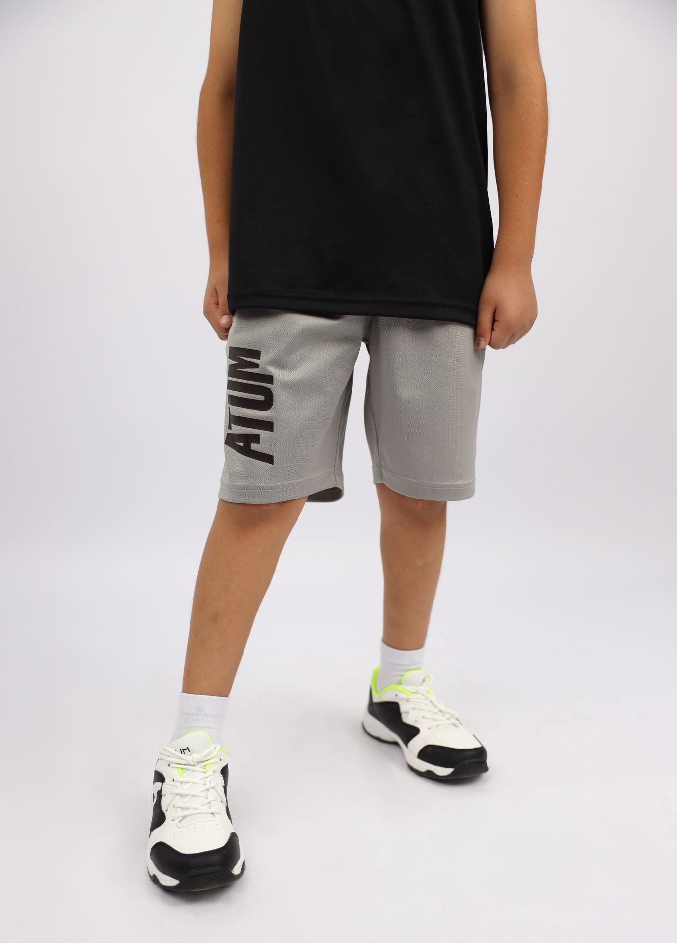 Atum Boy'S Graphic Logo Sports Shorts