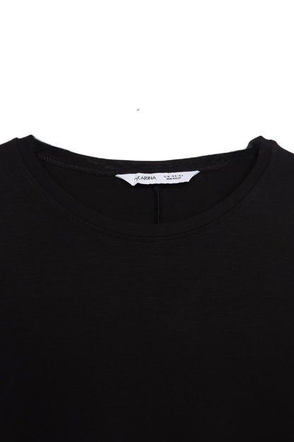 فستان محبوك طويل