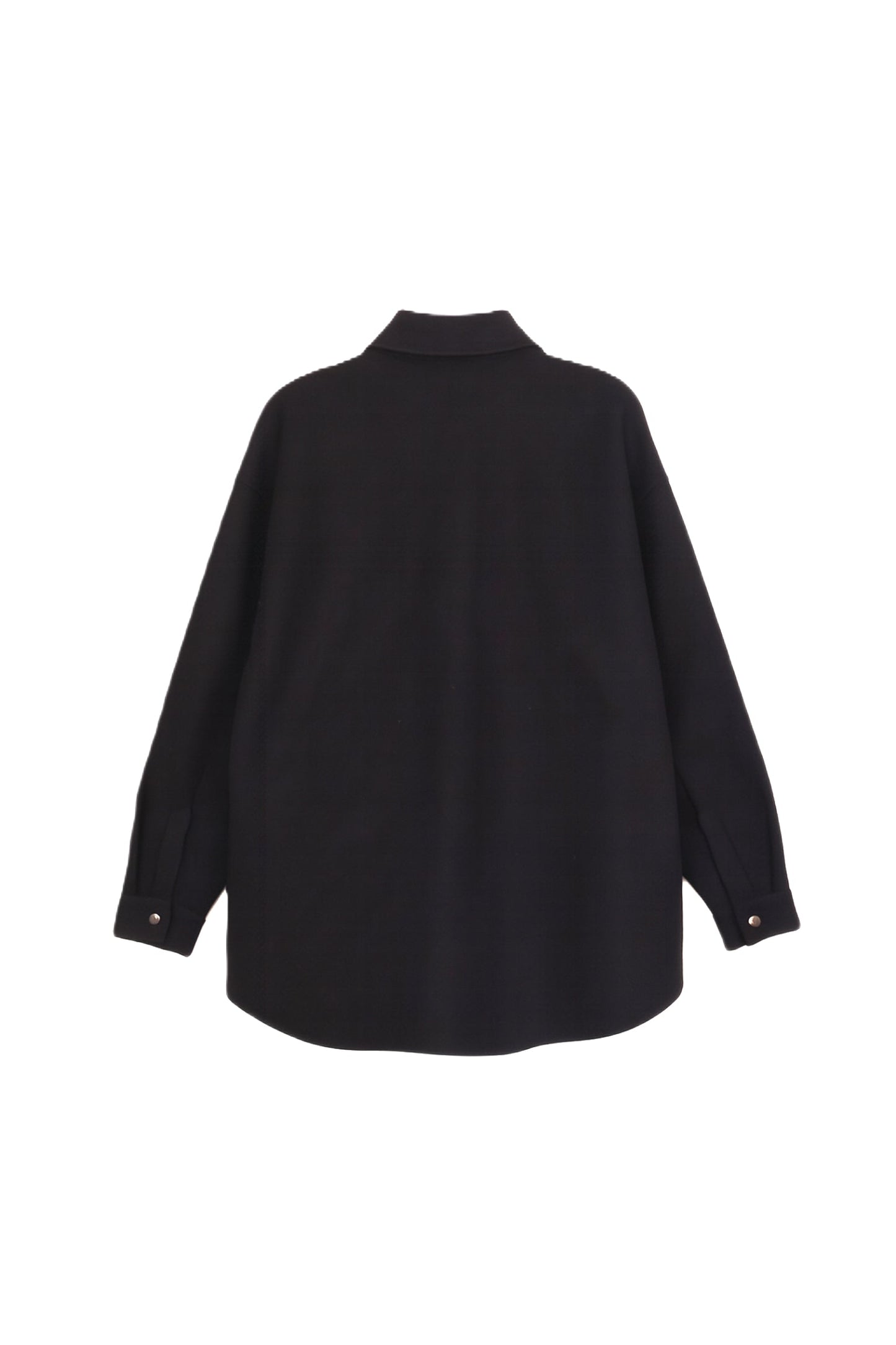 قميص خارجي من الصوف بأزرار