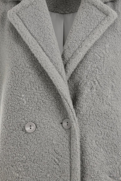 سترة مزدوجة الصدر مريحة