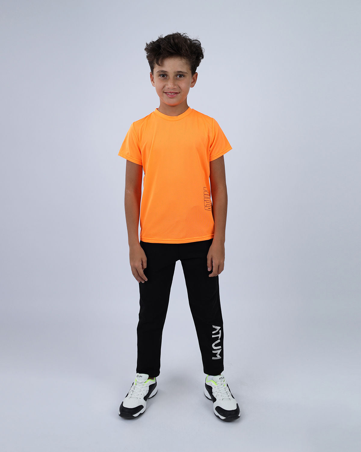 Orange Speed Training Sports T-Shirt for Boys