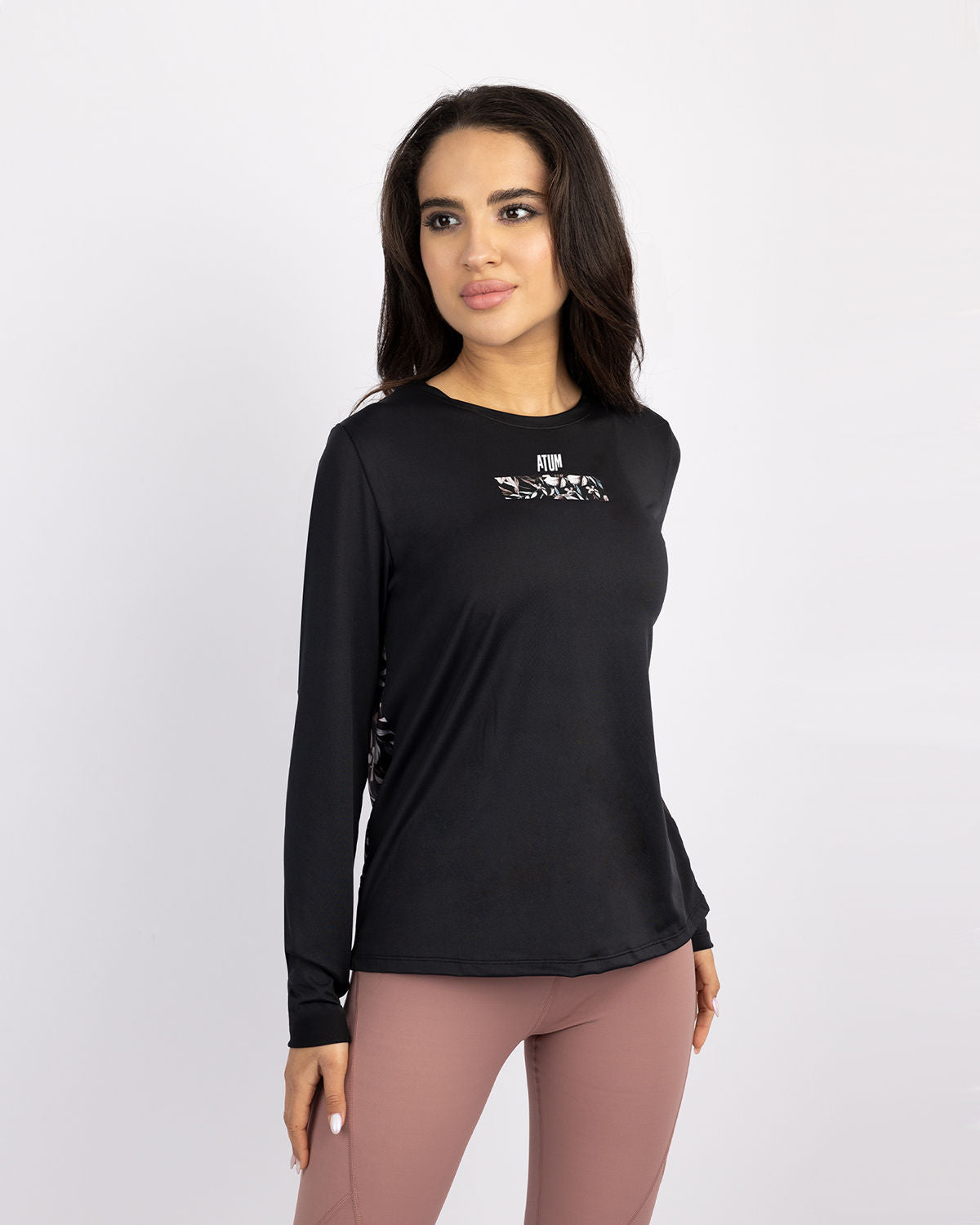 Atum Long Sleeve Crew Neck Wo T-Shirt