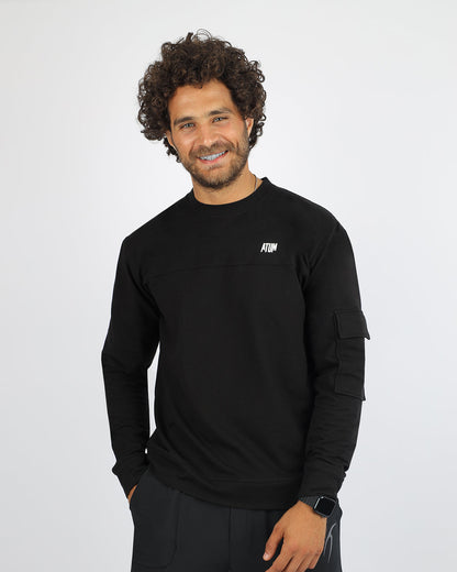 Black Long-Sleeve T-Shirt