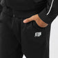 Black Essential Tracksuit for Teen Boys