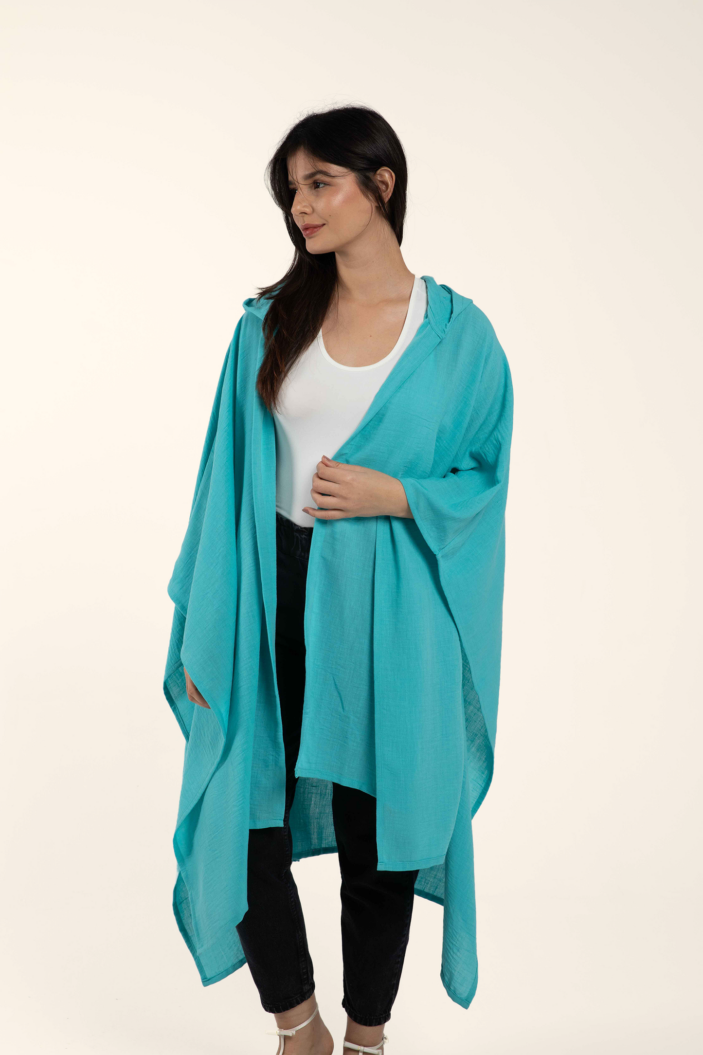 Hooded One Size Kimono