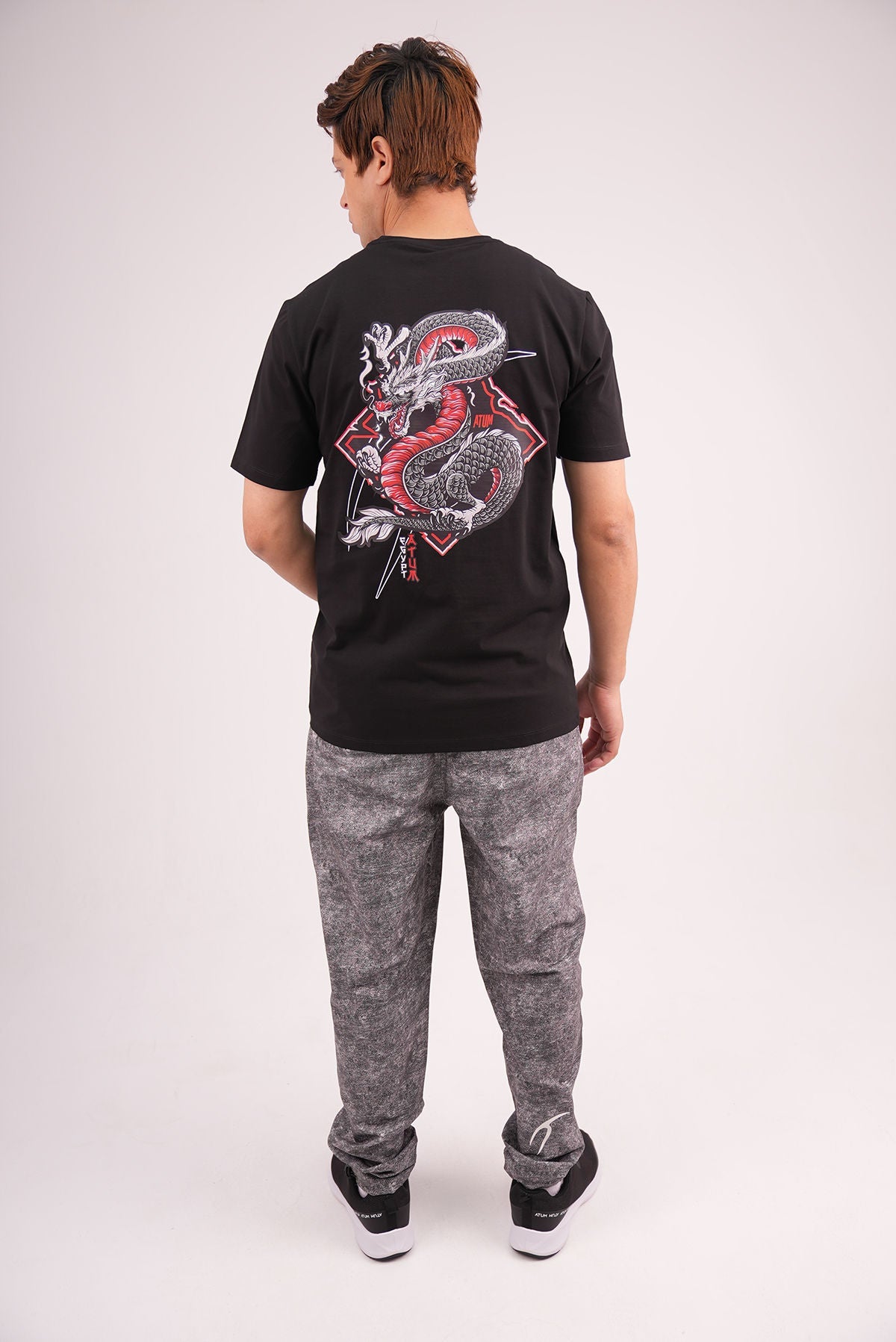 Atum Dragon Strike Graphic  Tee