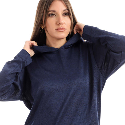 Kangaroo Pocket Long Hoodie - هودي طويل بجيوب متصلة