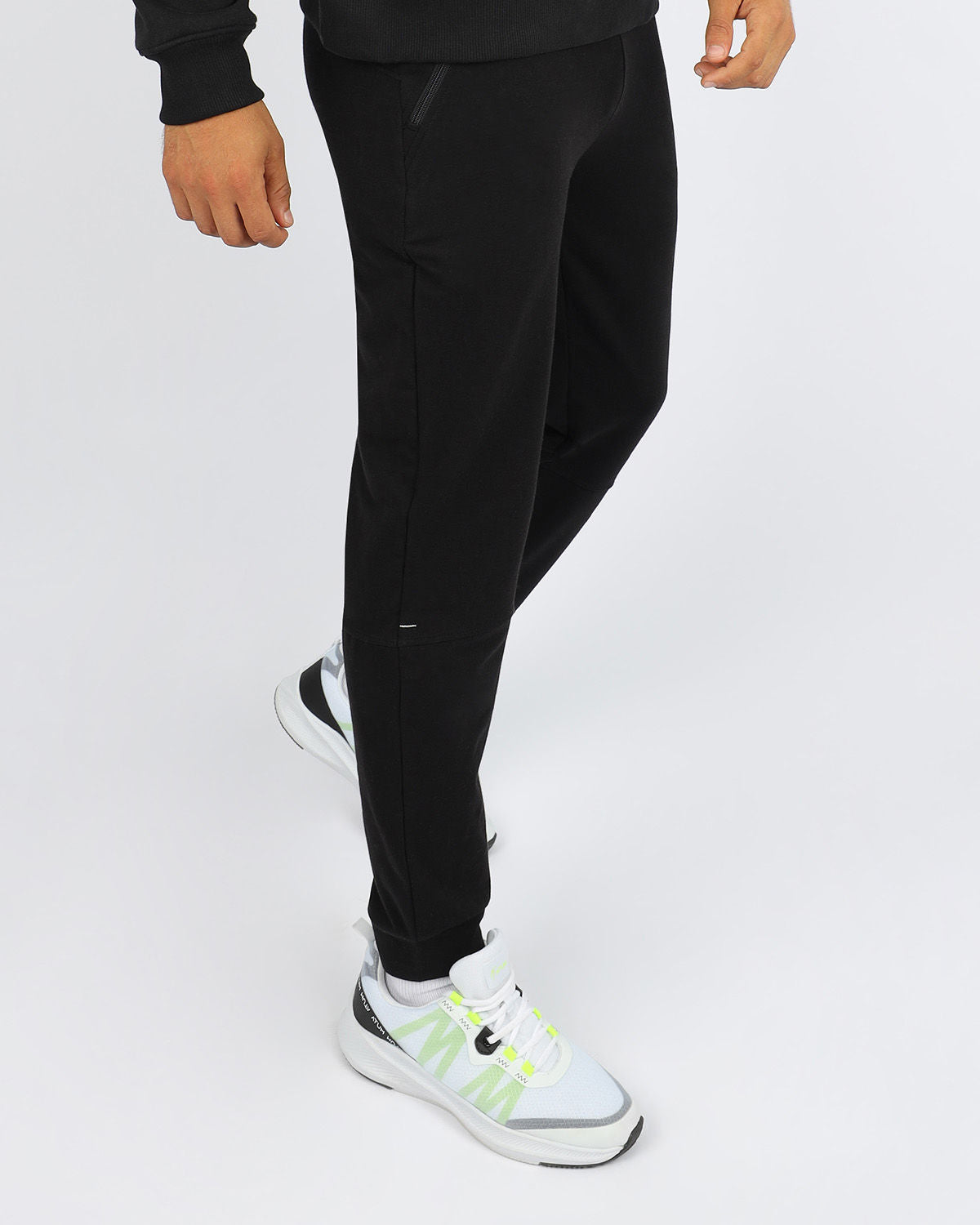 Black Essential Jogger Pants