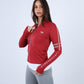 Red Athleisure Inspire Zip Jacket