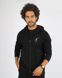 Black Full Zip Hoodie