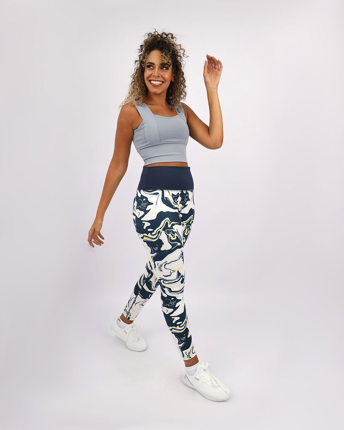 Blooming High Waist Leggings