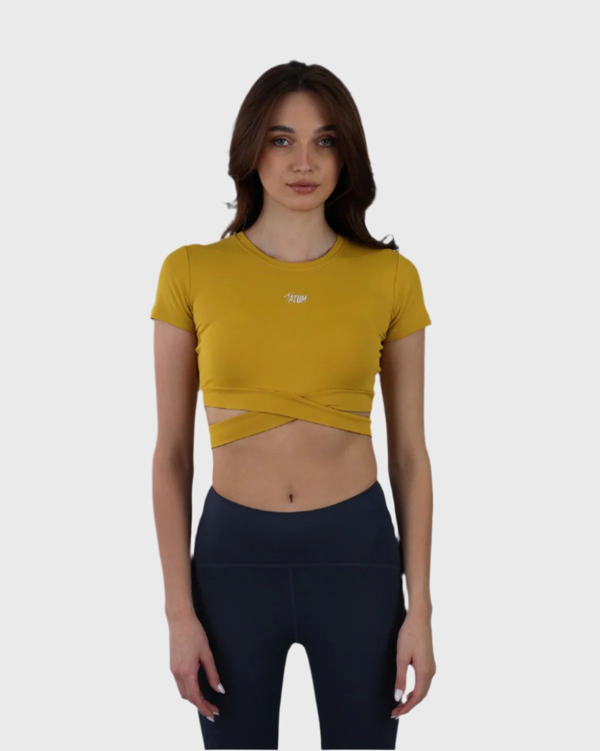 Twisted Short Sleeves Crop Top