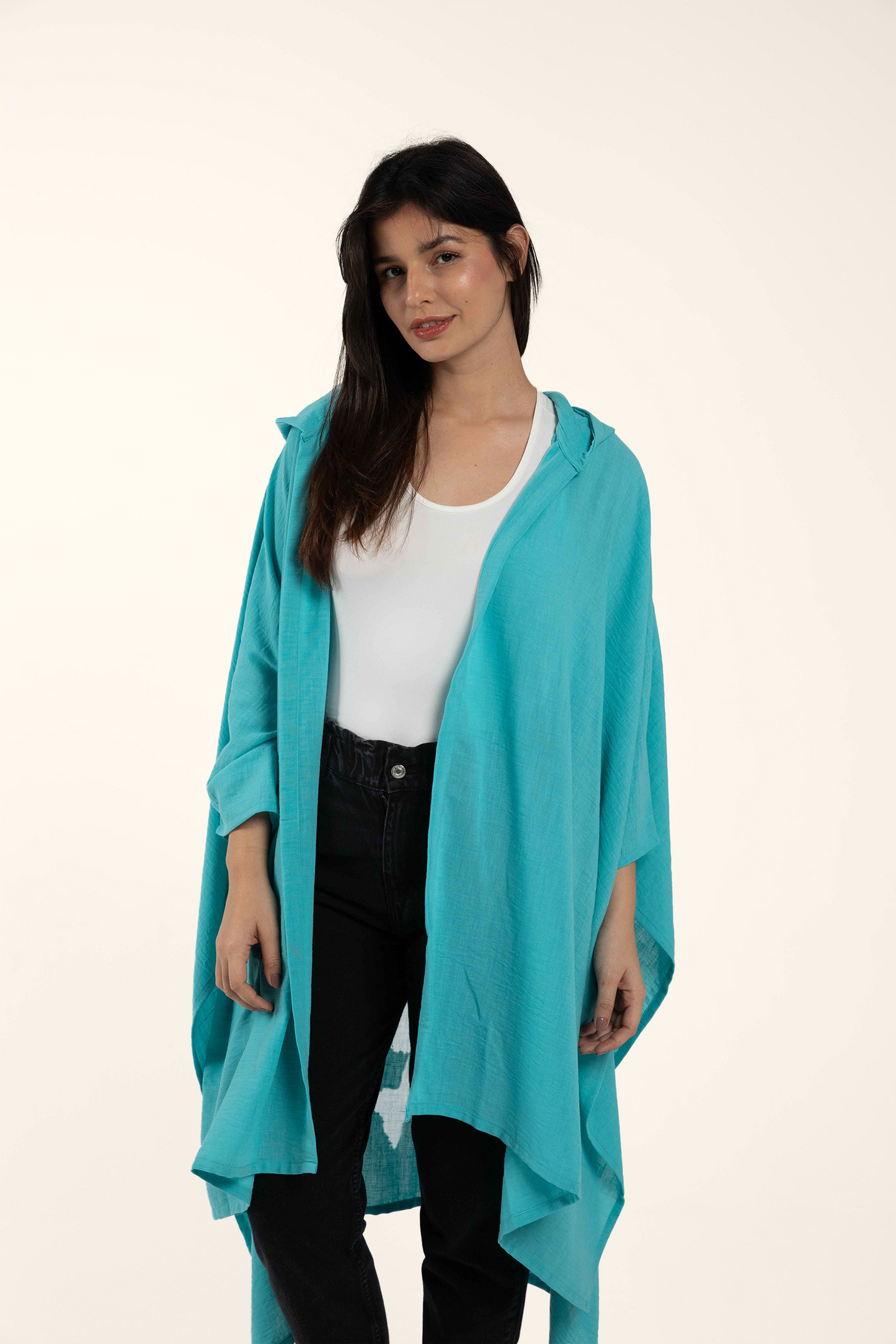 Hooded One Size Kimono