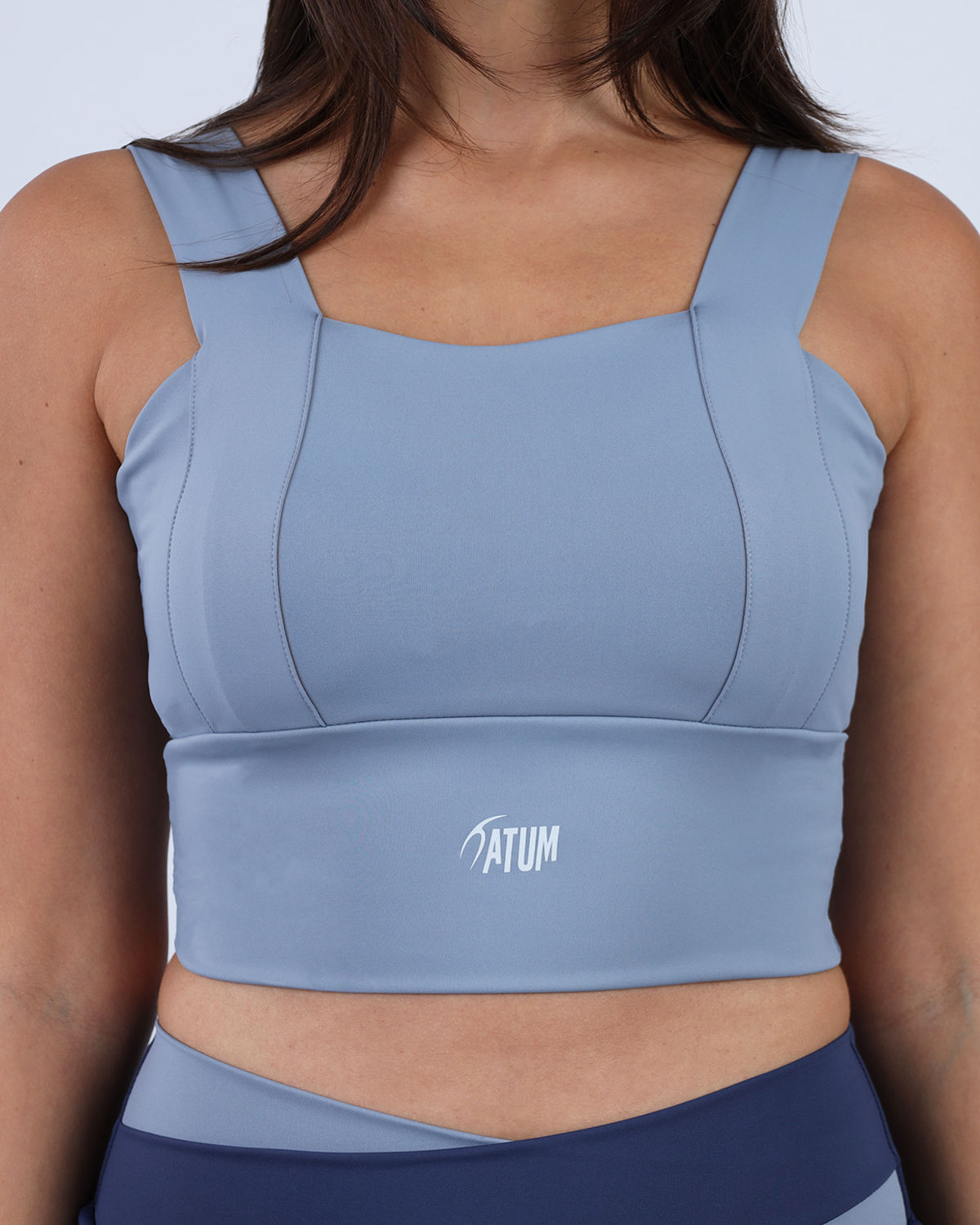 Light Blue Life Yoga Fitness Sports Bra