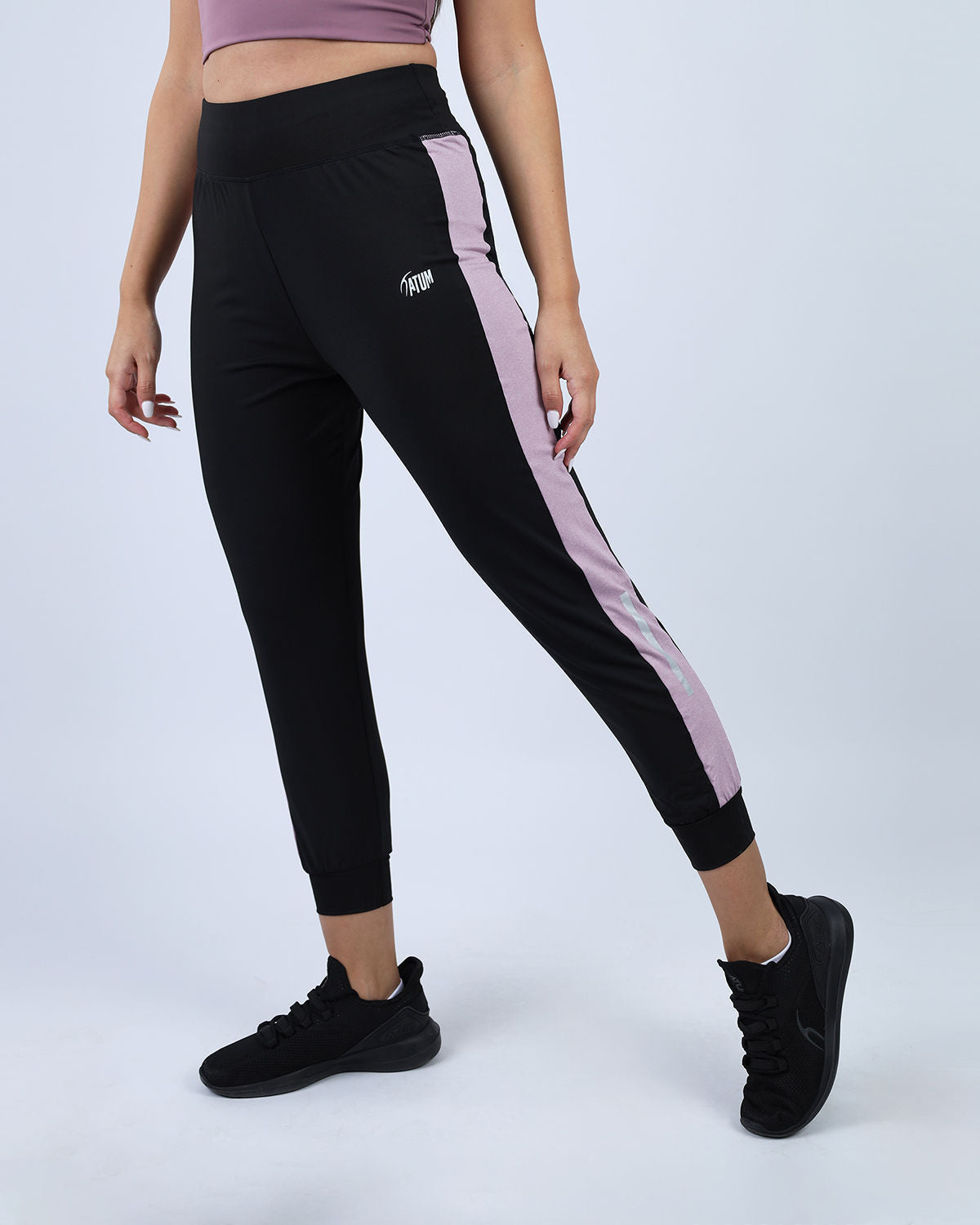 Active Leggings with Side Line