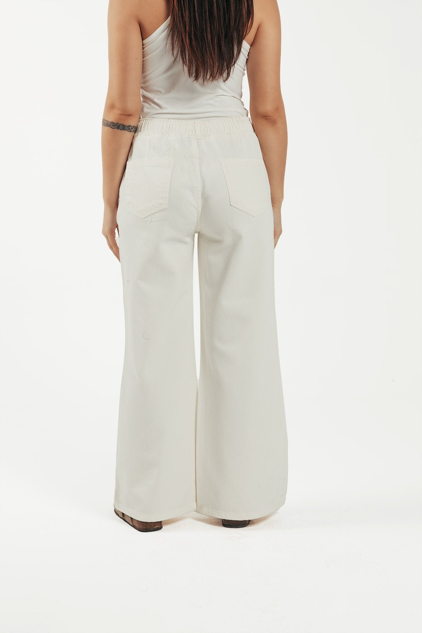 Cotton Plain Pants