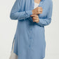 Rayon Waffle Long Shirt