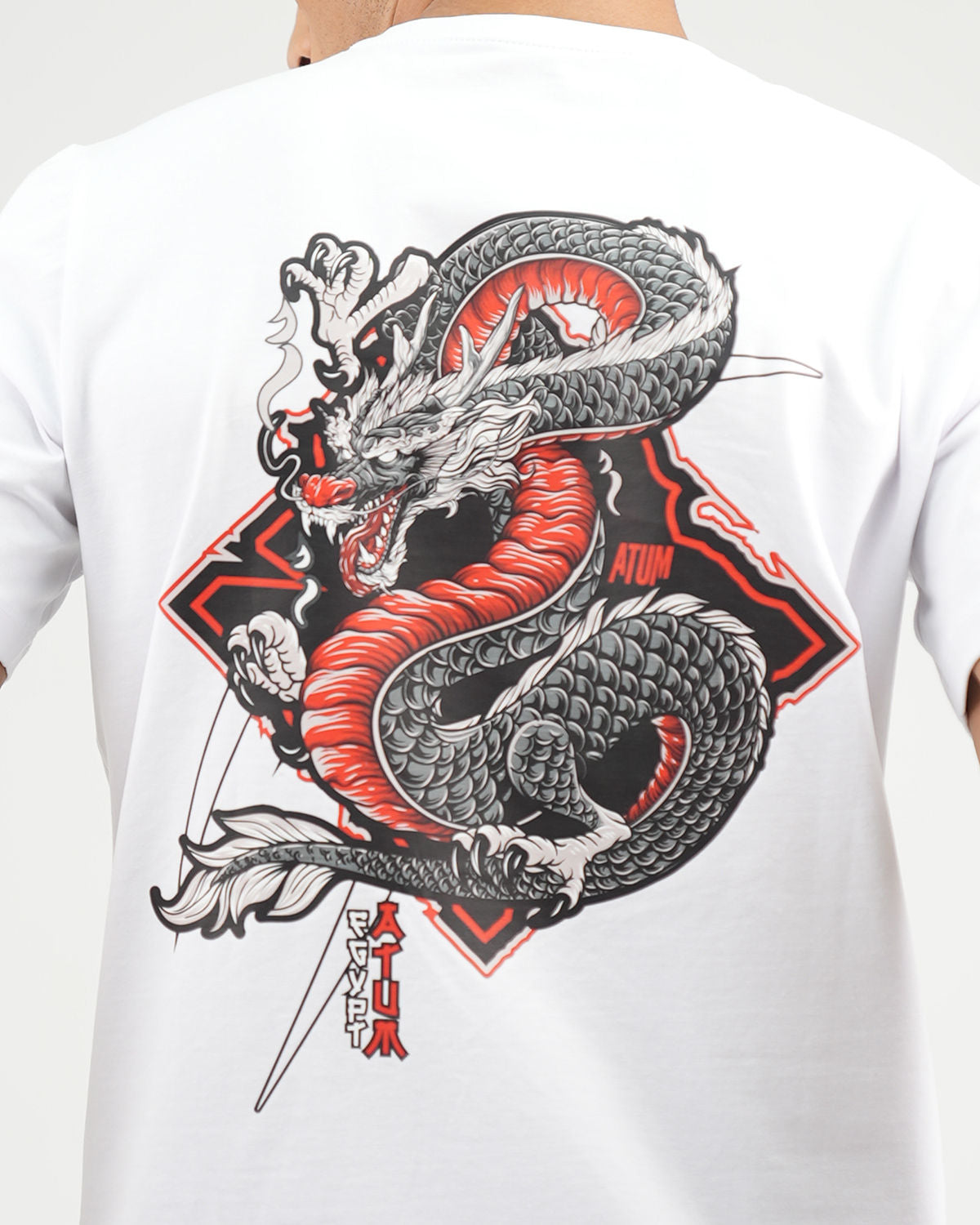 Atum Dragon Strike Graphic  Tee