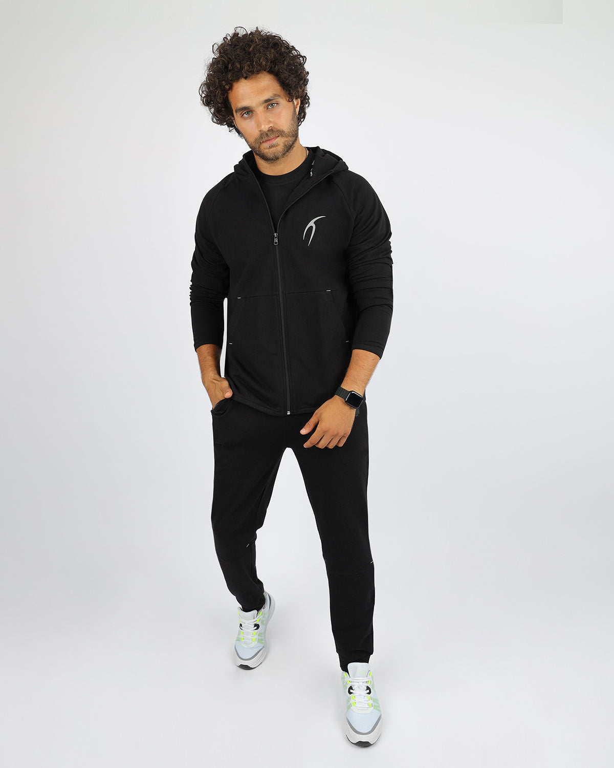 Black Essential Jogger Pants