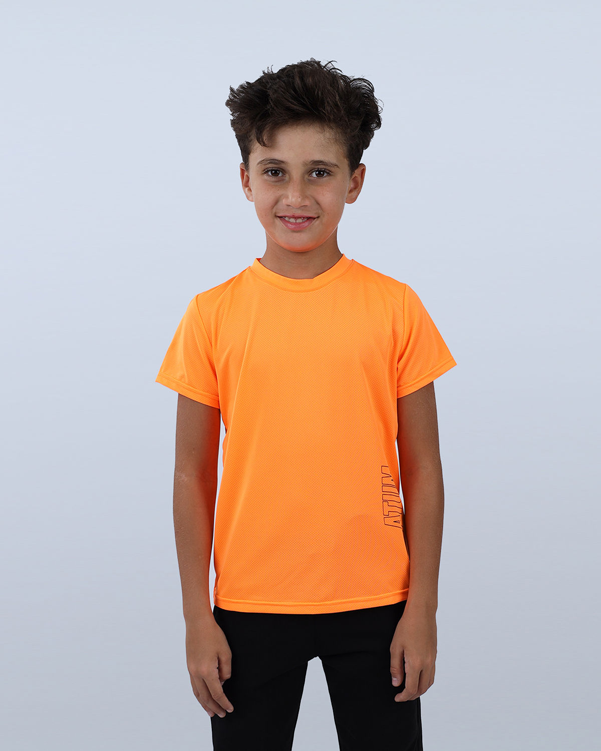 Orange Speed Training Sports T-Shirt for Boys