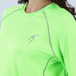 Lime Green Slim Long Sleeve Sports Top