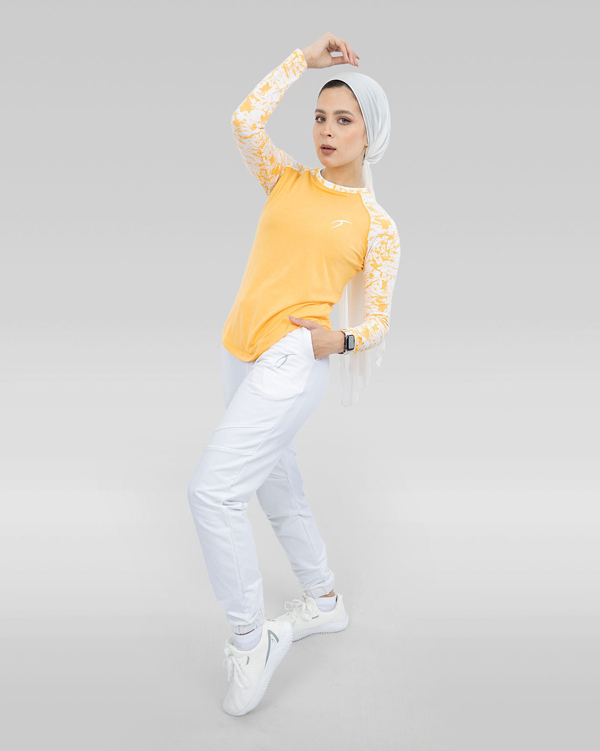 Flowery women L/S t-shirt - Atum Egypt #