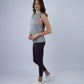 Grey Modal Yoga Tank Top