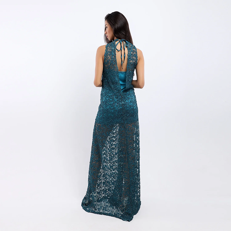 Backless Lace Dress