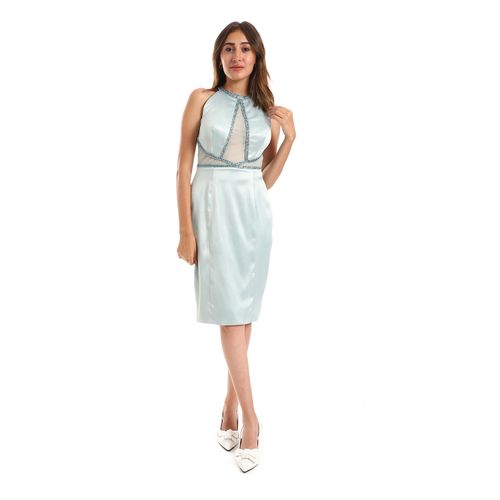 Sleeveless Soiree Dress