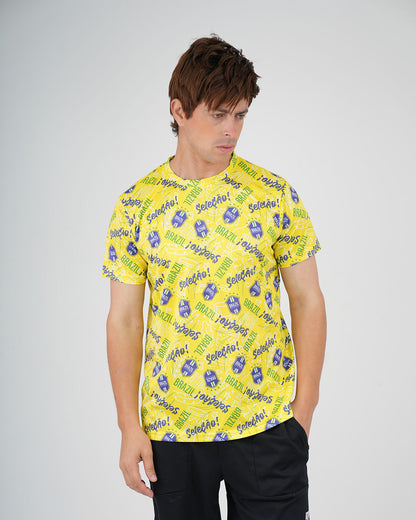 Brazil Selecao Sports T-Shirt