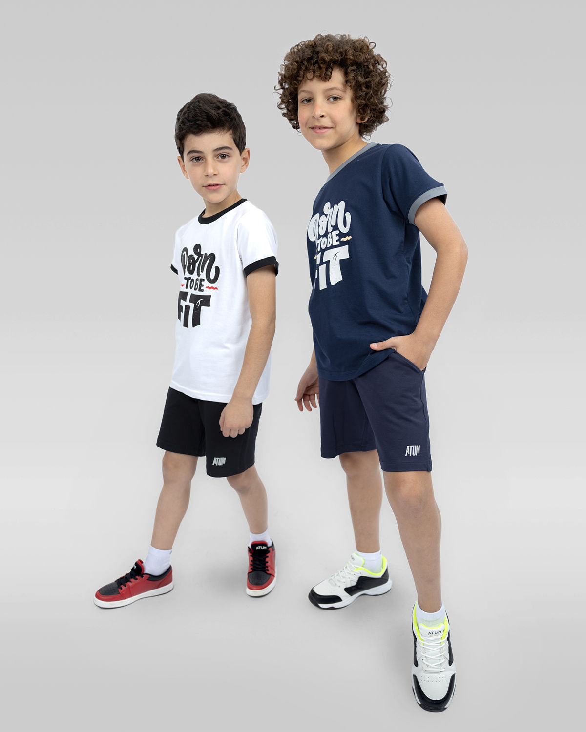 Atum Boy'S Be Fit Crew-Neck T-Shirt