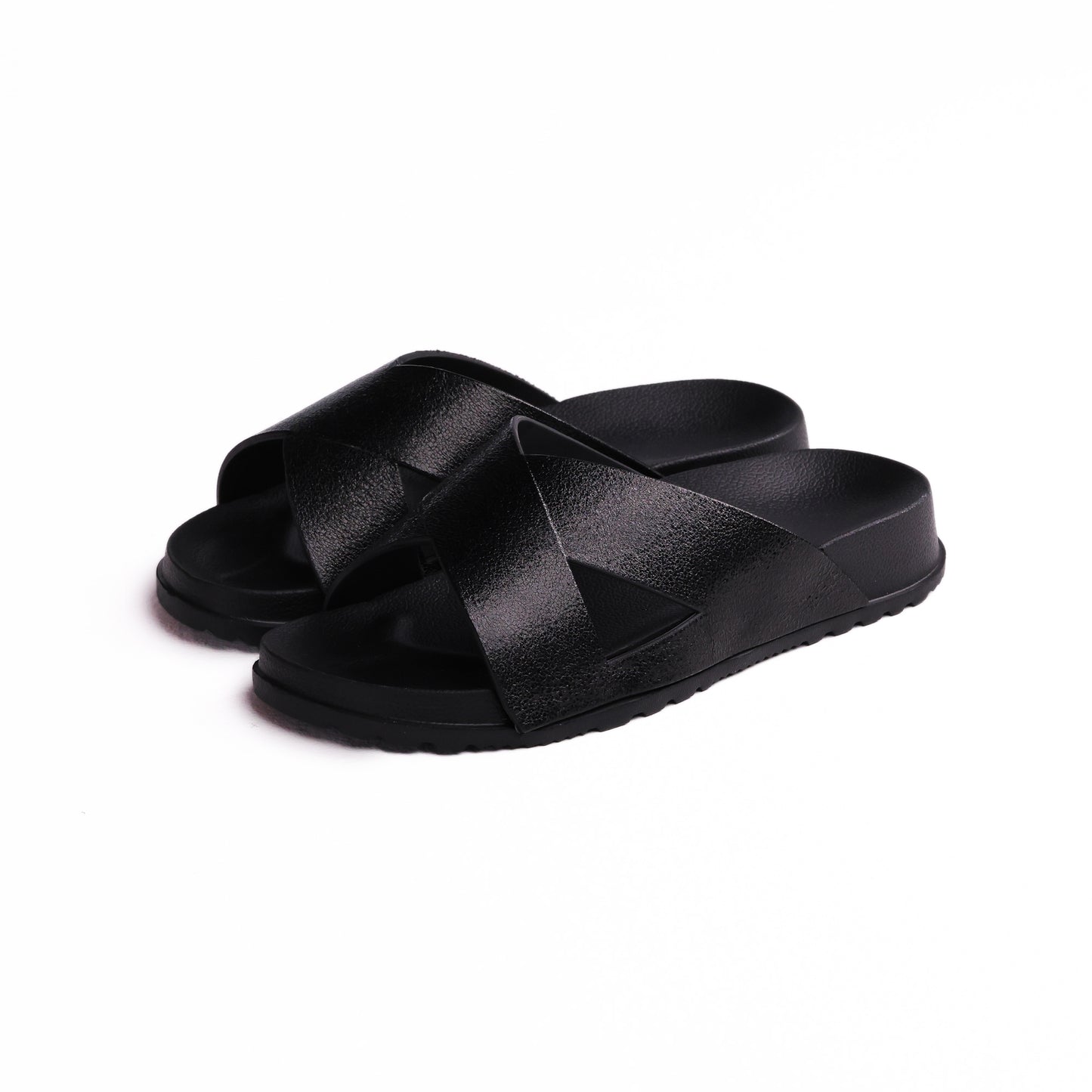 Black Criss Cross X-Galaxy Slide