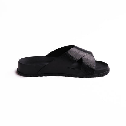Black Criss Cross X-Galaxy Slide