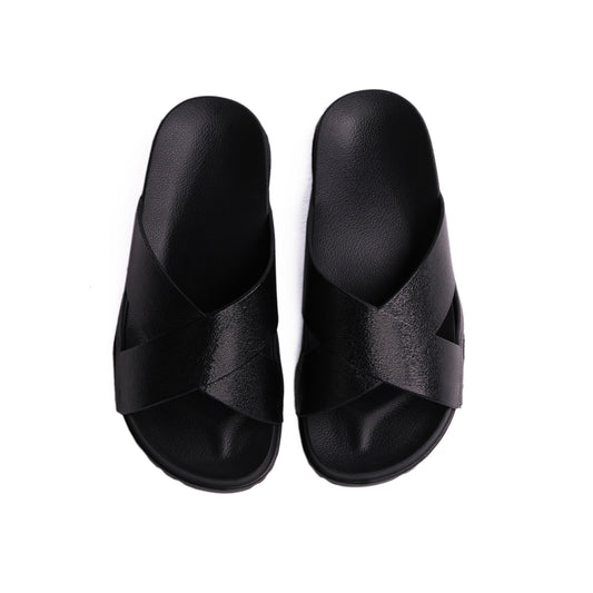 Black Criss Cross X-Galaxy Slide